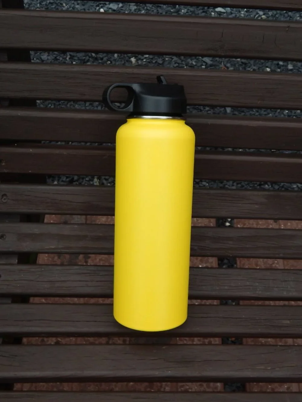 Hydro Flask 40oz Wide Mouth Flex Straw Bottle - YELLOW
